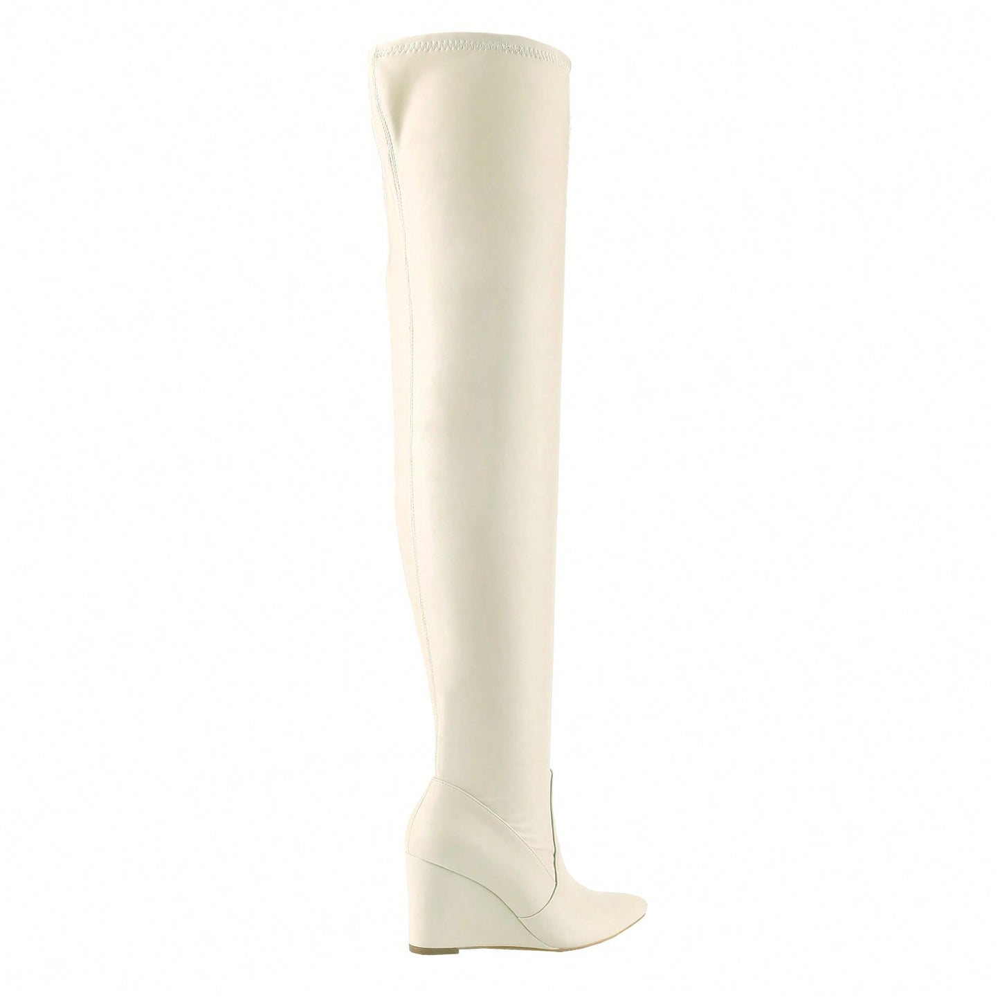 Women's Wedge Heel Boot Over The Knee