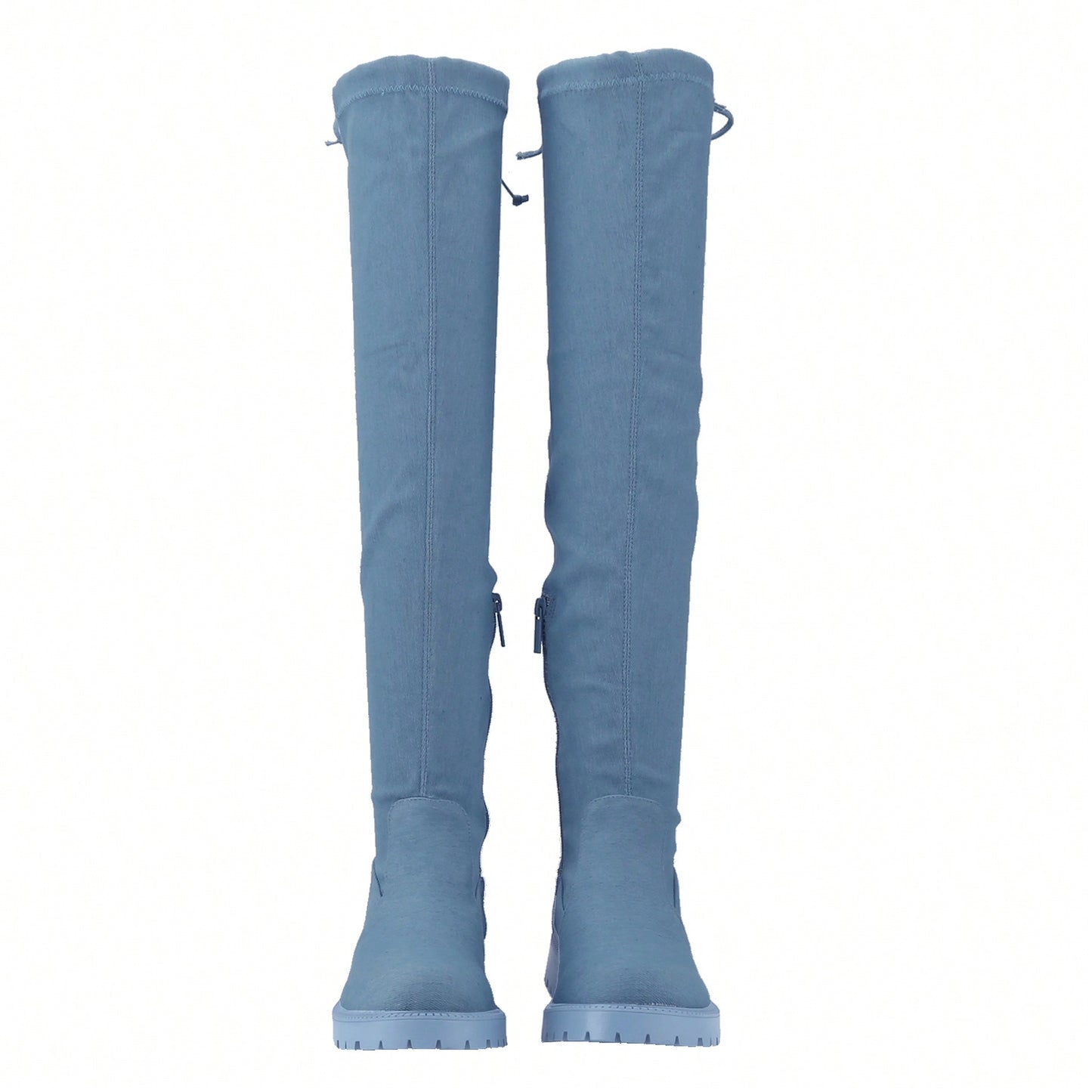 Women's Regular And Wide Calf Over-The-Knee Denim Boot