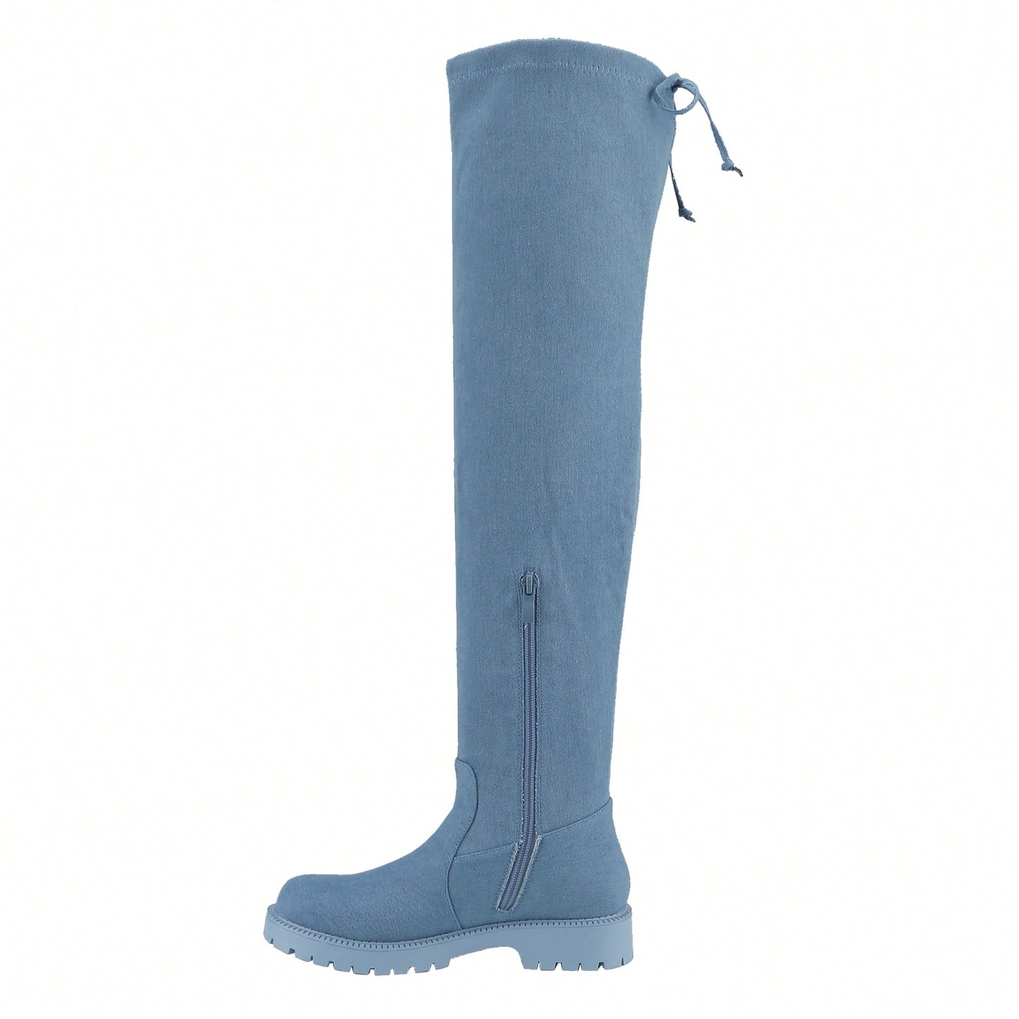 Women's Regular And Wide Calf Over-The-Knee Denim Boot