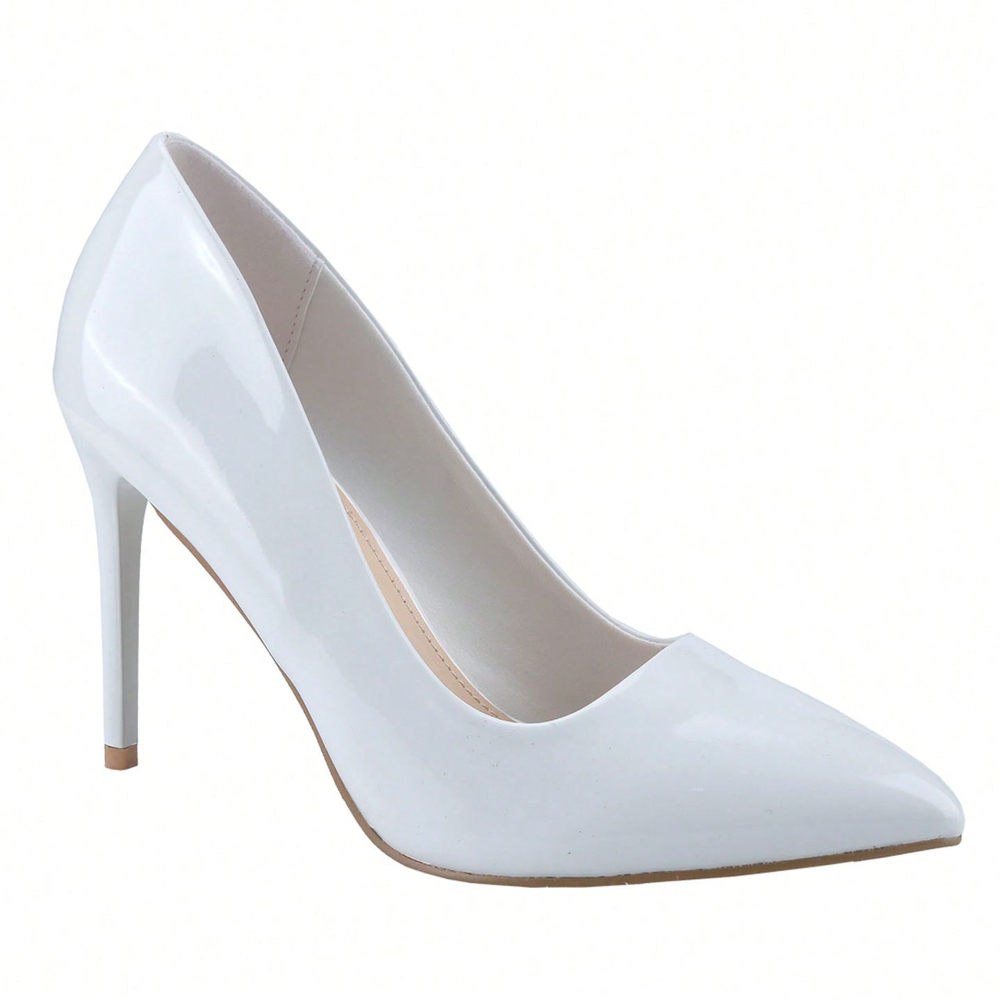 Women's Pumps 4 Inch High Heels For Women Pointy Closed Toe Patent Leather Sexy Stiletto Wedding Heel Homecoming Prom Shoes