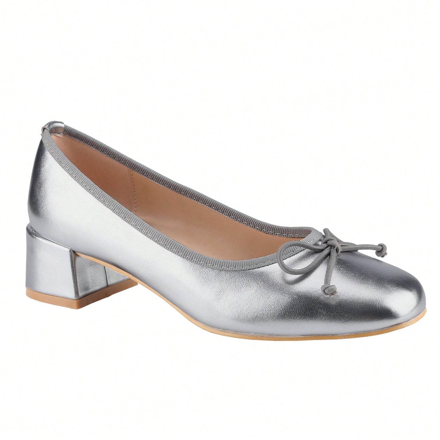 Women's Pumps,Low Chunky Block Heels,Square Toe Patent Women Dress Shoes For Party Office