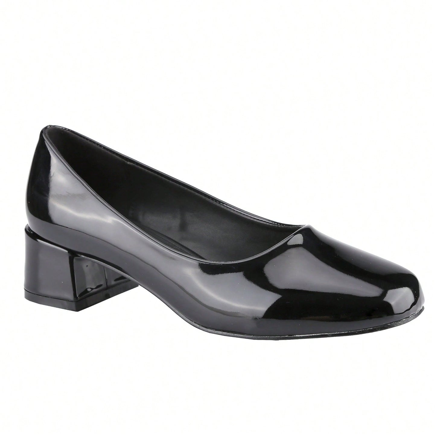 Women's Heels Chunky Block Heels Square Closed Toe Low Heels Dress Shoes Comfortable Wedding Party Office Pumps Shoes