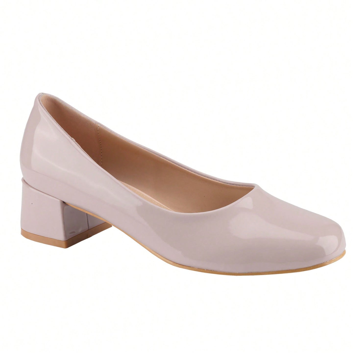 Women's Heels Chunky Block Heels Square Closed Toe Low Heels Dress Shoes Comfortable Wedding Party Office Pumps Shoes