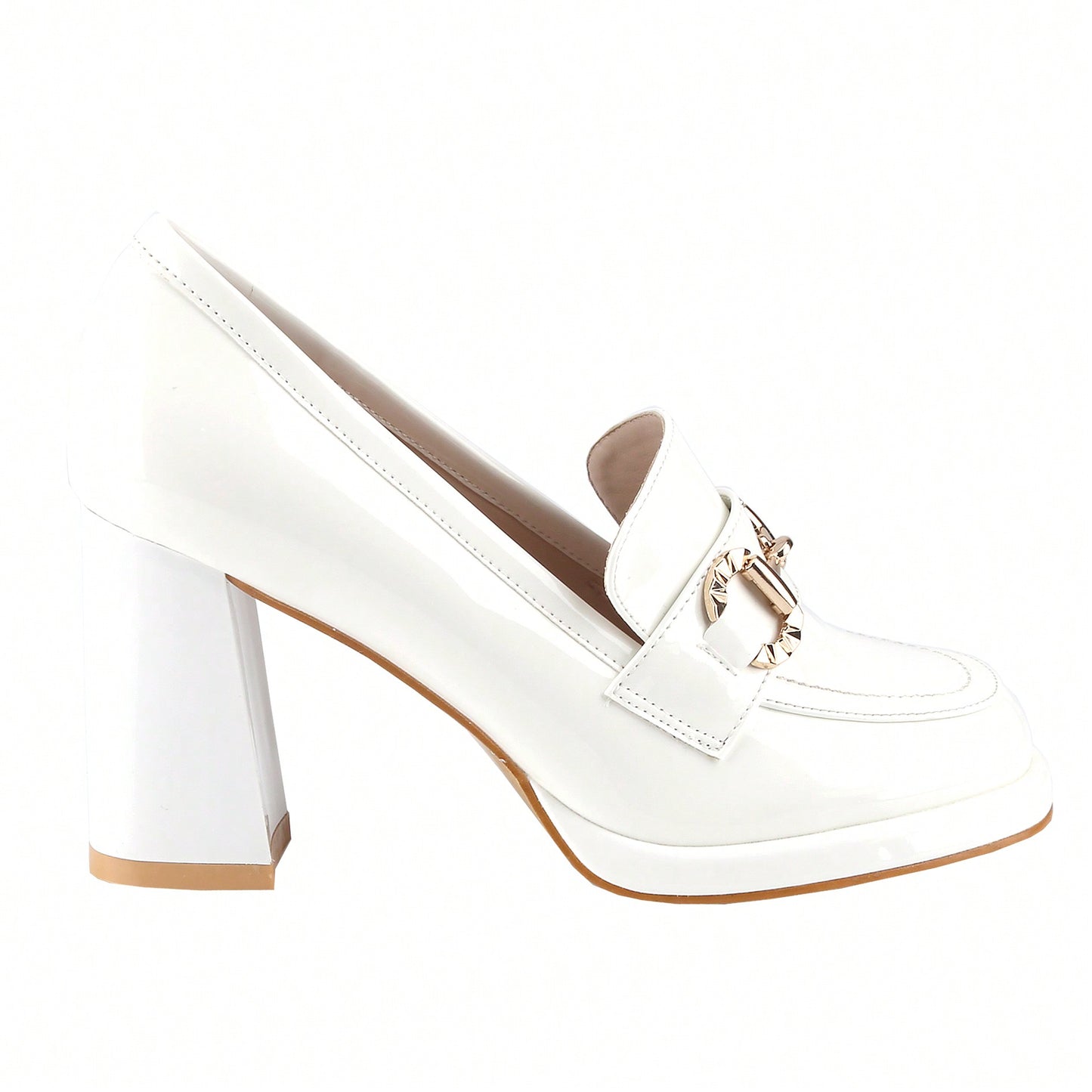 Chunky High Heels For Women Sexy Mary Jane Square Toe Heels Pumps Comfortable Ankle Strap Closed Toe Block Platform Heels Dressy Shoes
