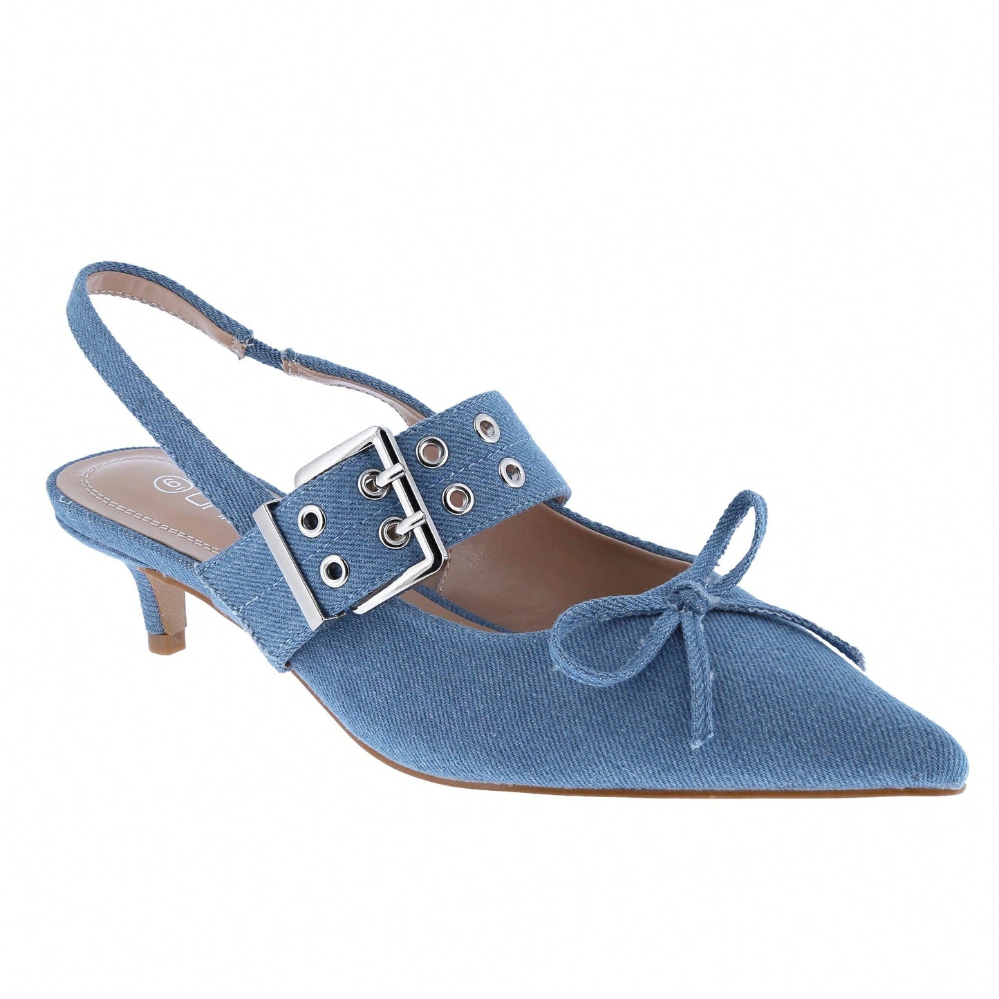 Women's Fine Heel Sandals Pointed Toe Kitten Heels For Women High Heels