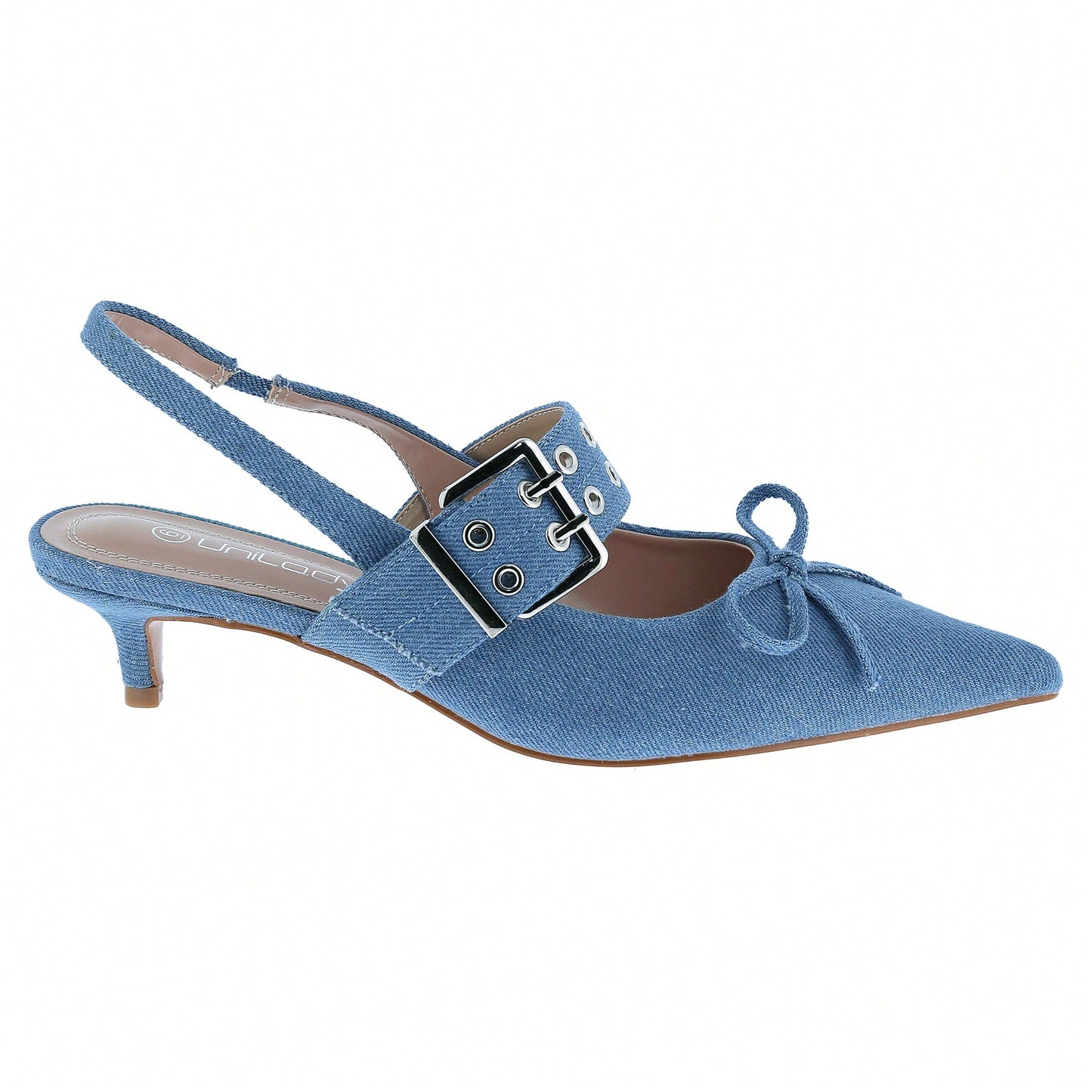 Women's Fine Heel Sandals Pointed Toe Kitten Heels For Women High Heels