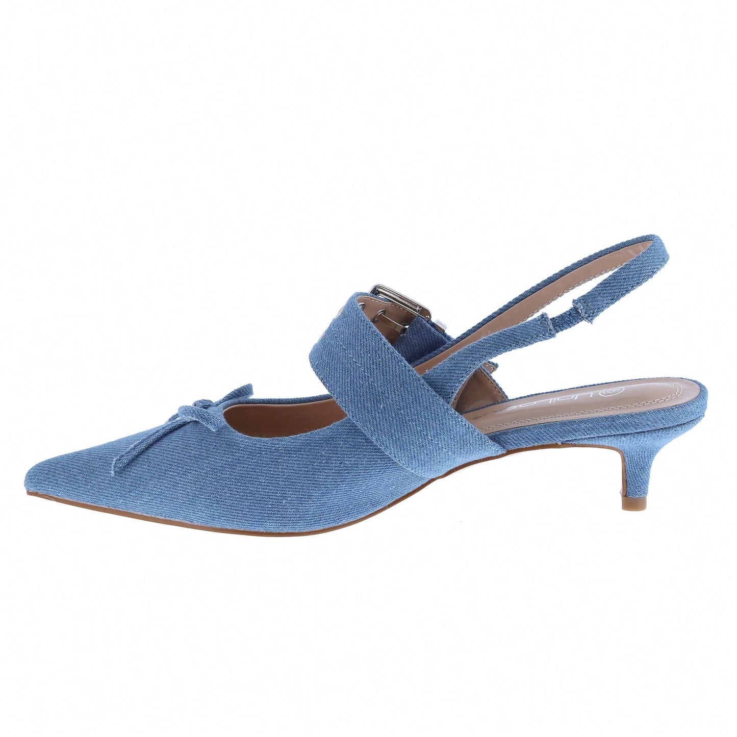 Women's Fine Heel Sandals Pointed Toe Kitten Heels For Women High Heels