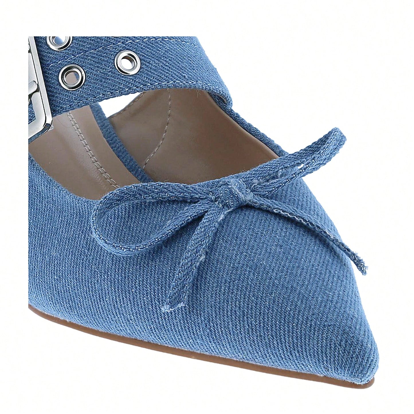 Women's Fine Heel Sandals Pointed Toe Kitten Heels For Women High Heels
