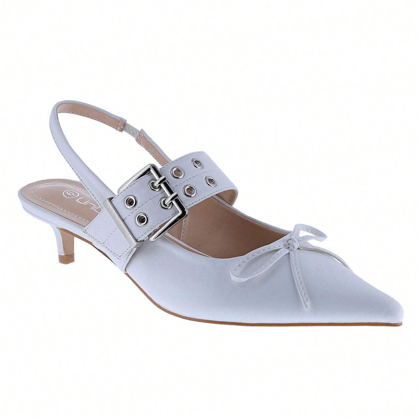 Women's Fine Heel Sandals Pointed Toe Kitten Heels For Women High Heels