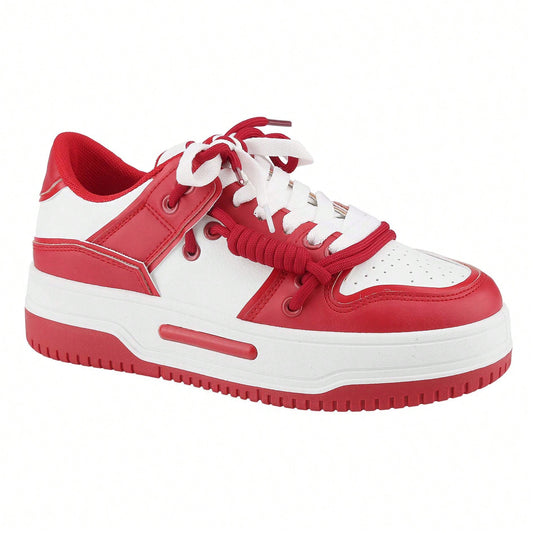 Women's Trainer Sports Shoes Running Shoes Fashion Leather Casual Sneaker