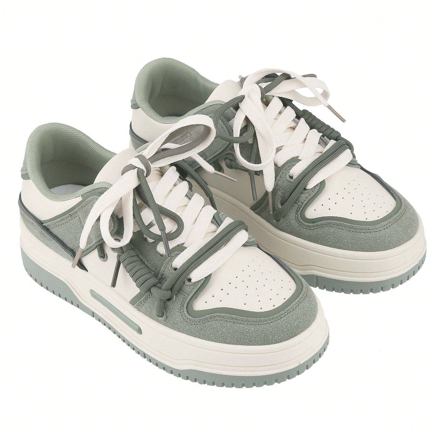 Women's Trainer Sports Shoes Running Shoes Fashion Leather Casual Sneaker