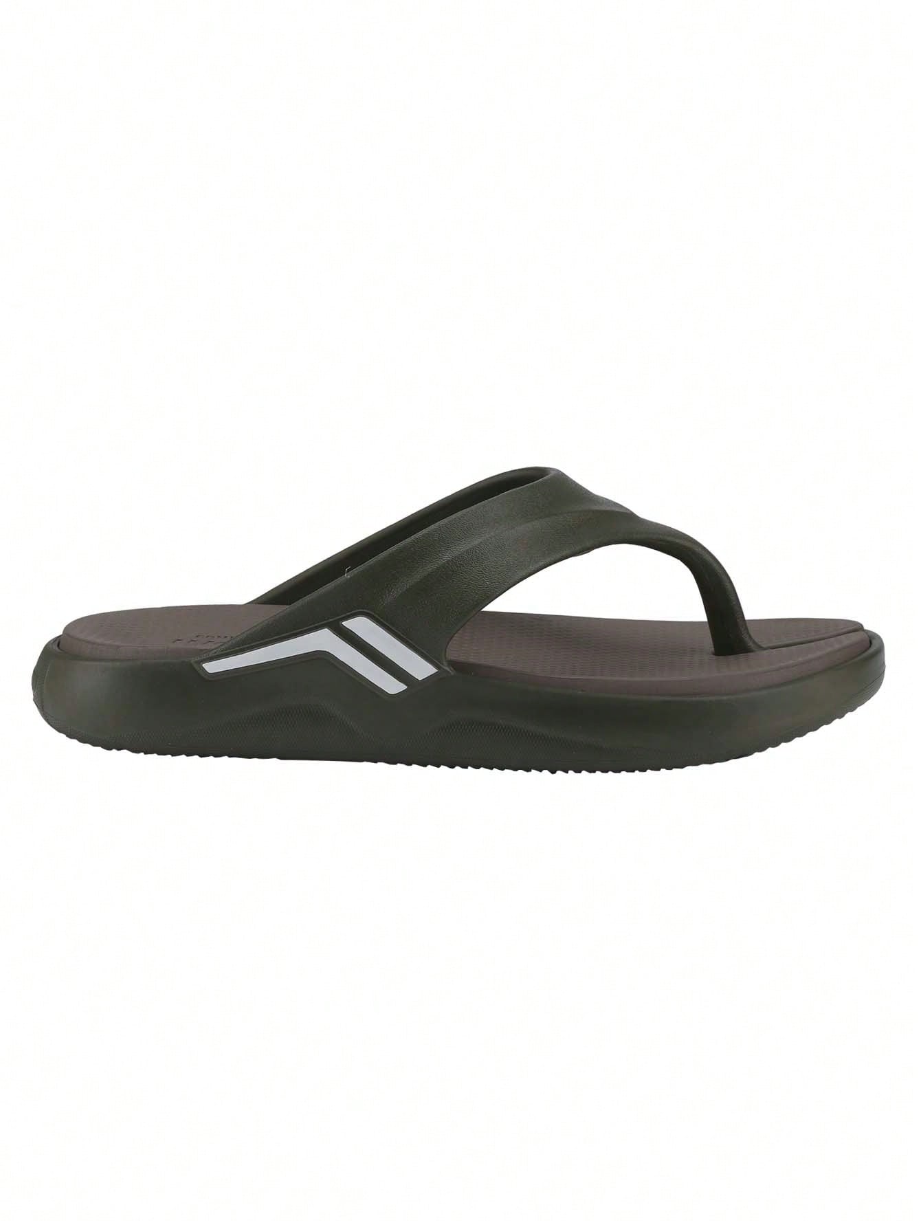 Men's Sport Flip Flops Comfort Orthotic Thong Sandals With Plantar Fasciitis Arch Support Outdoor Summer Beach