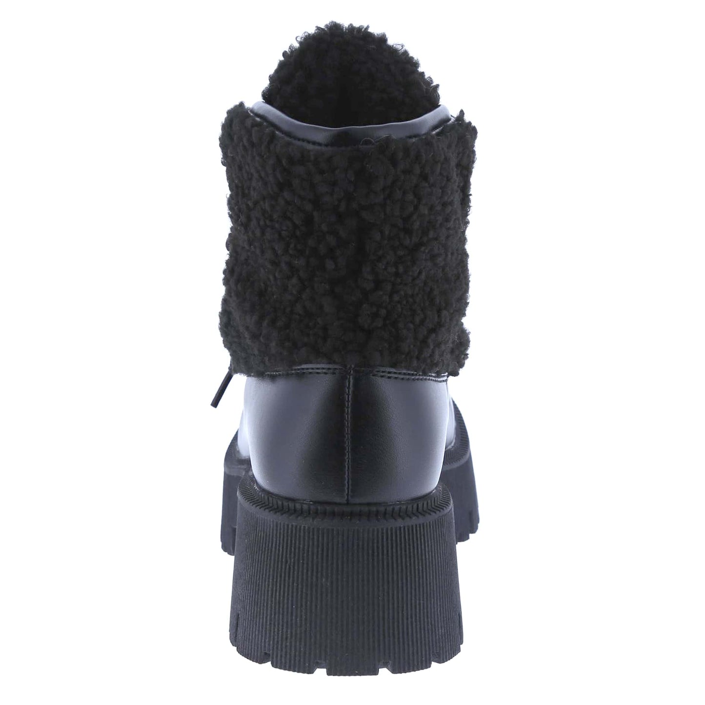 Women's Puffer Ankle Boots Comfortable Round Toe Square Heel Casual Shoes