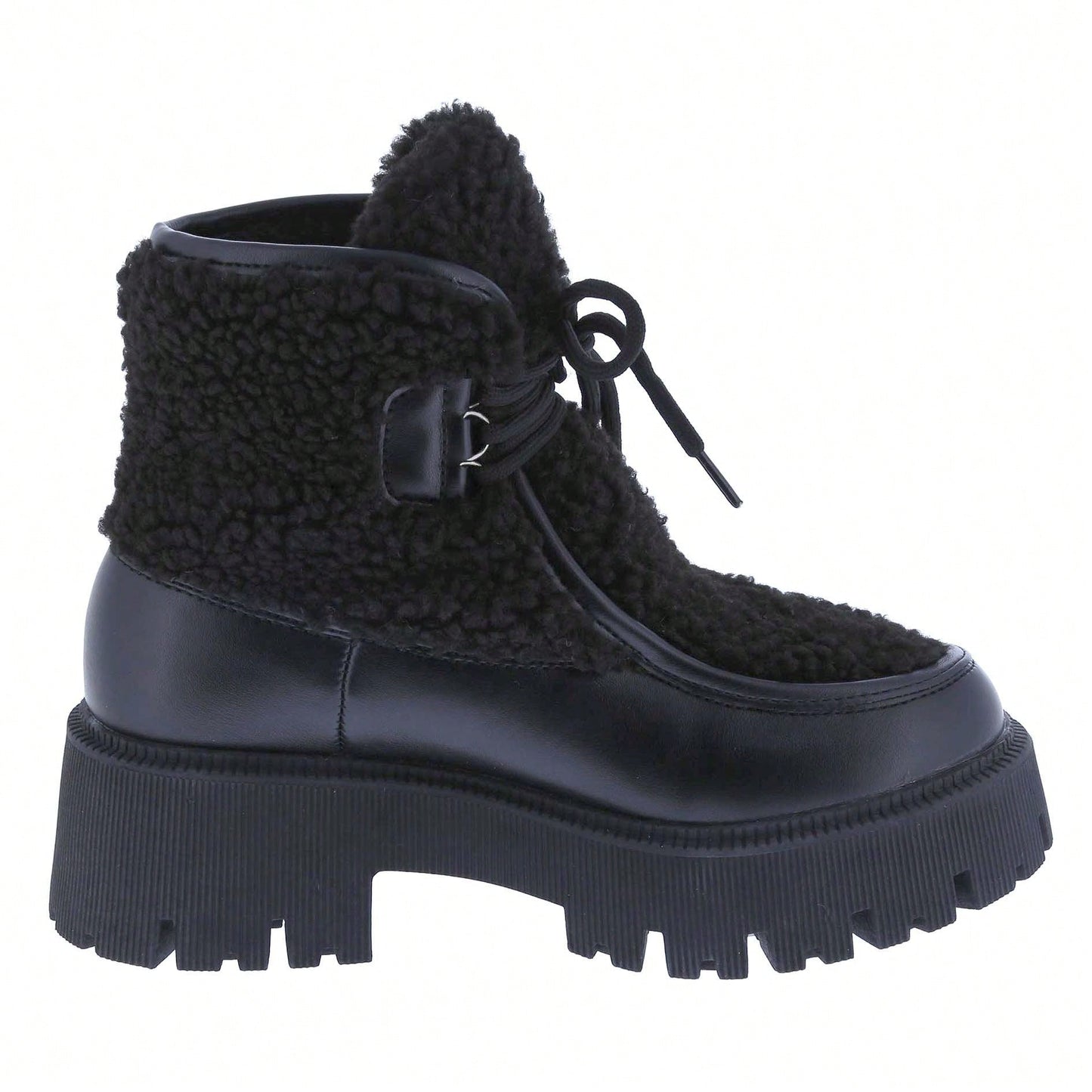 Women's Puffer Ankle Boots Comfortable Round Toe Square Heel Casual Shoes