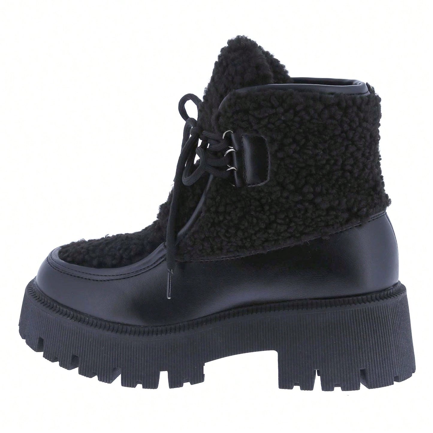 Women's Puffer Ankle Boots Comfortable Round Toe Square Heel Casual Shoes