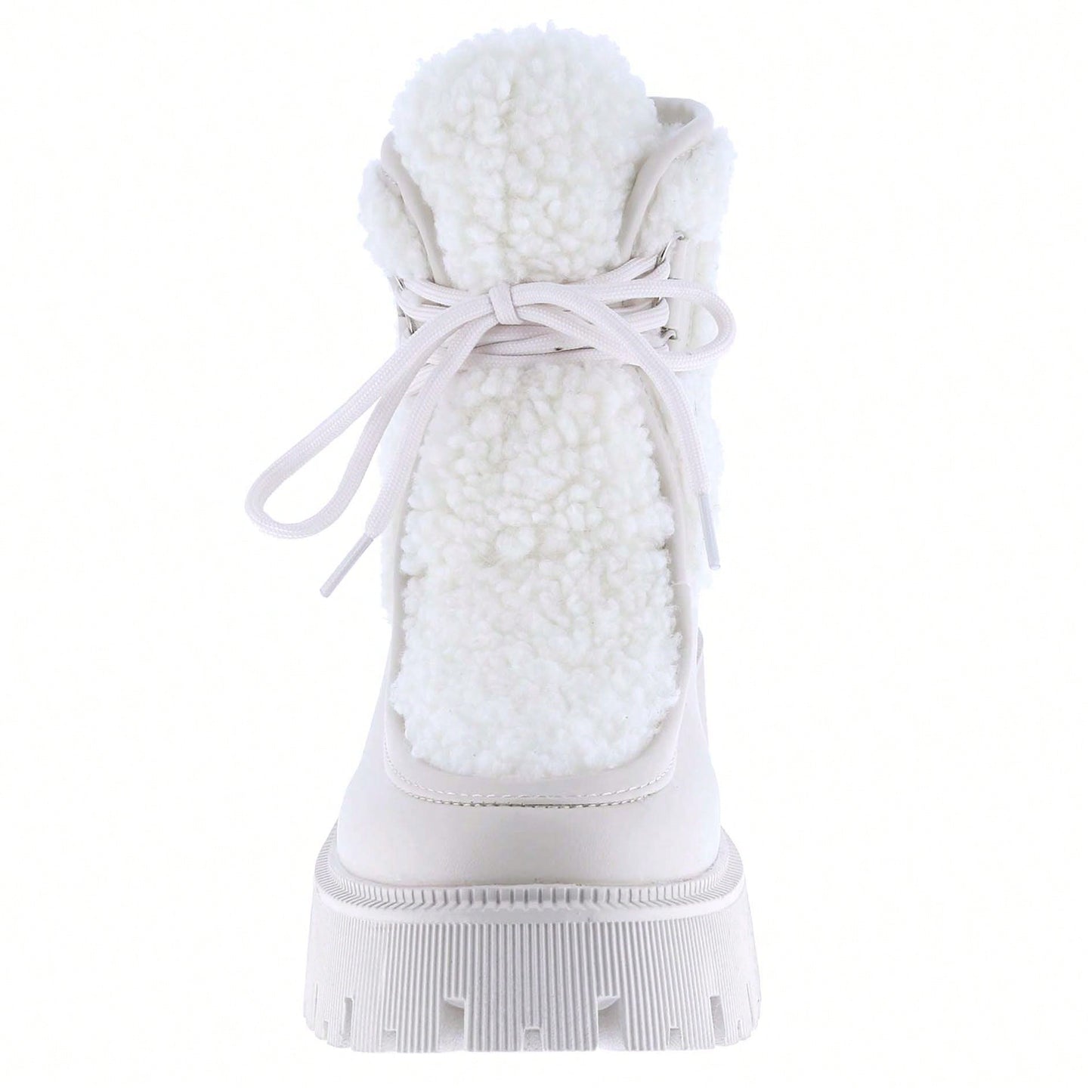Women's Puffer Ankle Boots Comfortable Round Toe Square Heel Casual Shoes