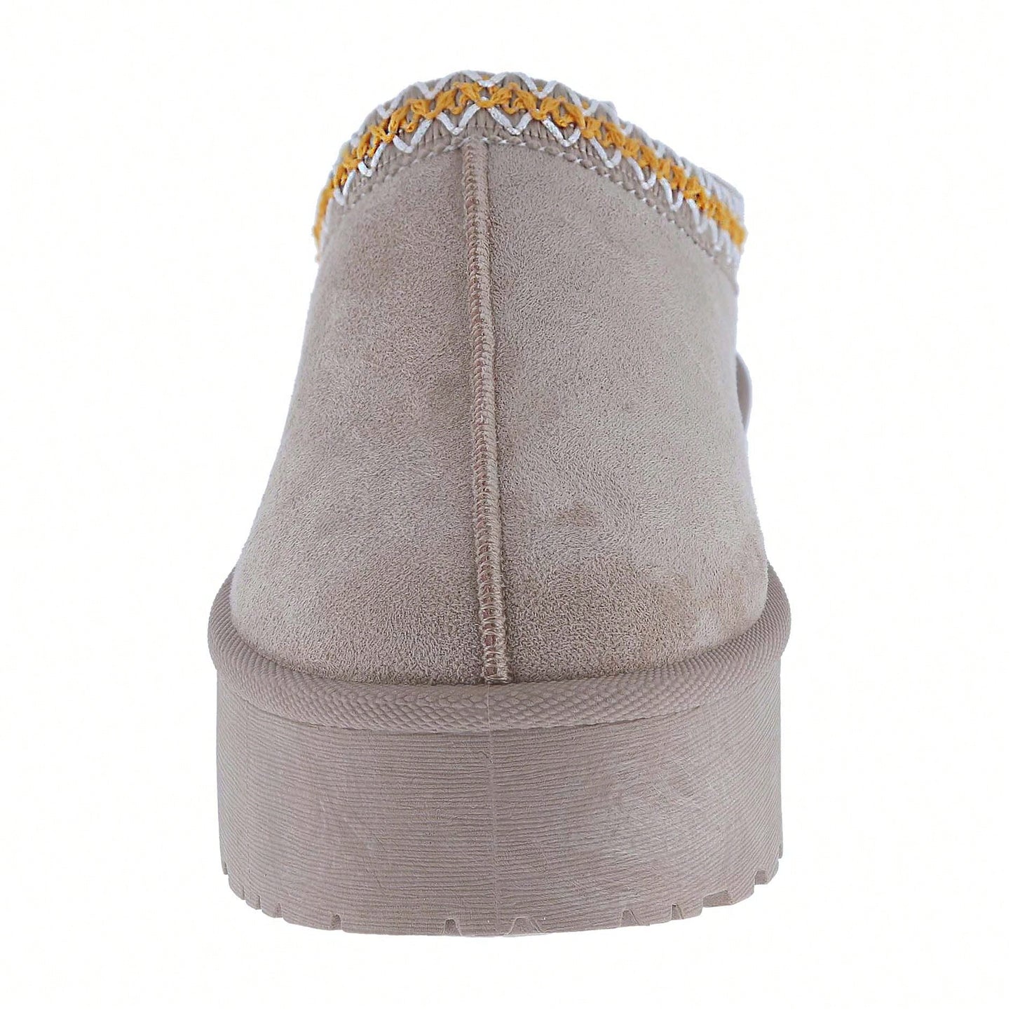 Women's Fur-Lined Slippers - Durable And Warm Outdoor Shoes With Non-Slip Comfort, Thickened Soles, And Platform Snow Boots For Winter