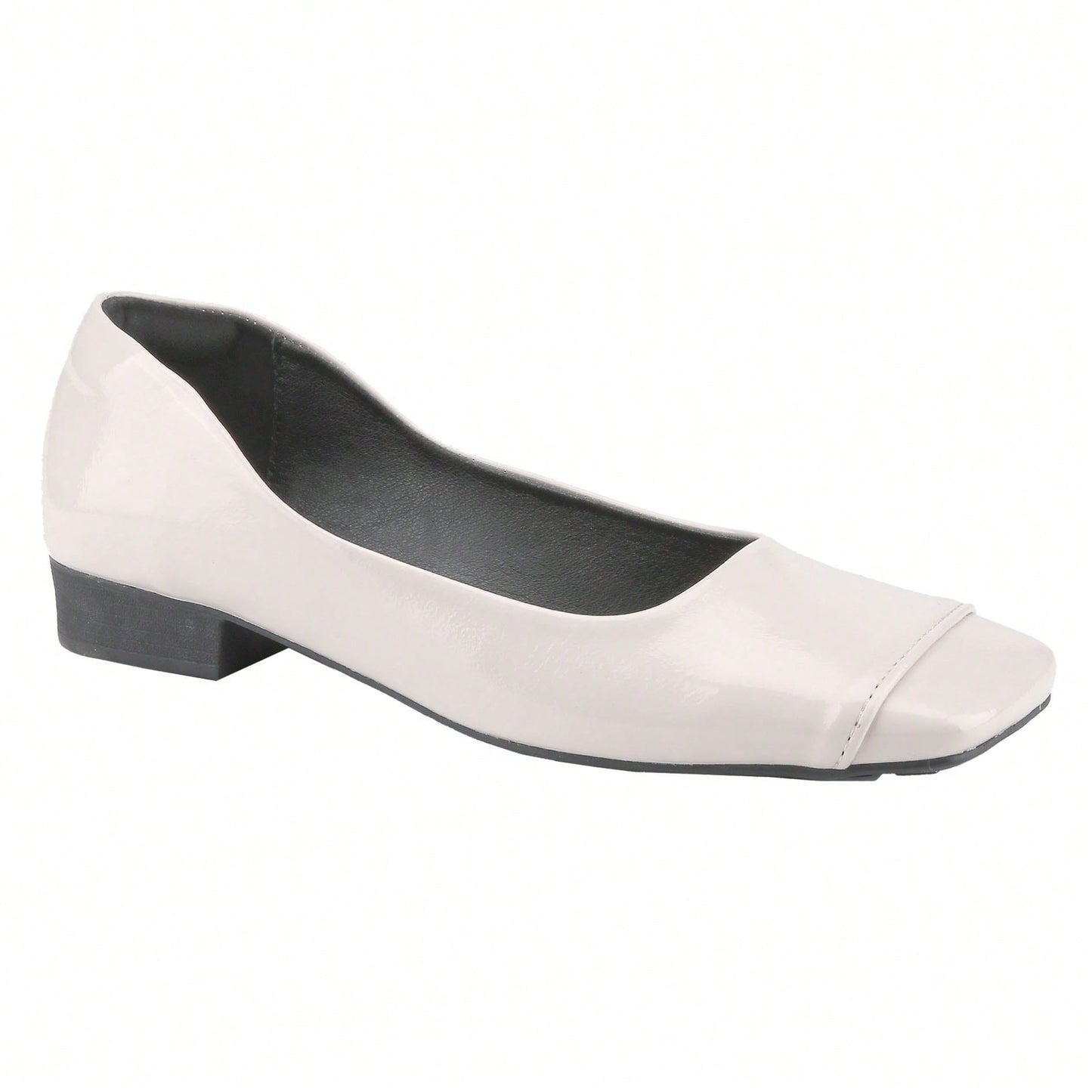Women's Square Toe Slip-On Ballet Flats Casual Shoes