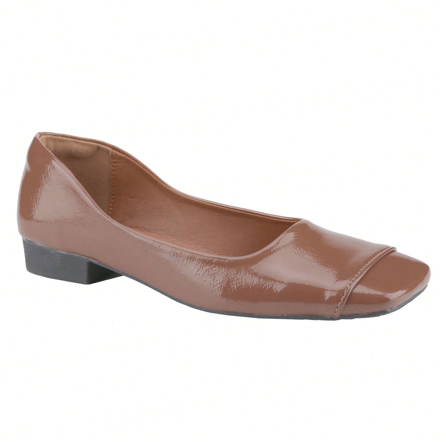 Women's Square Toe Slip-On Ballet Flats Casual Shoes