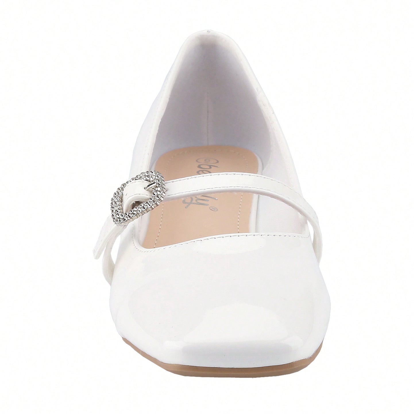 Women's Ankle Buckle Strap Pumps Block Mid Heels Soft Comfort Mary Jane Shoes