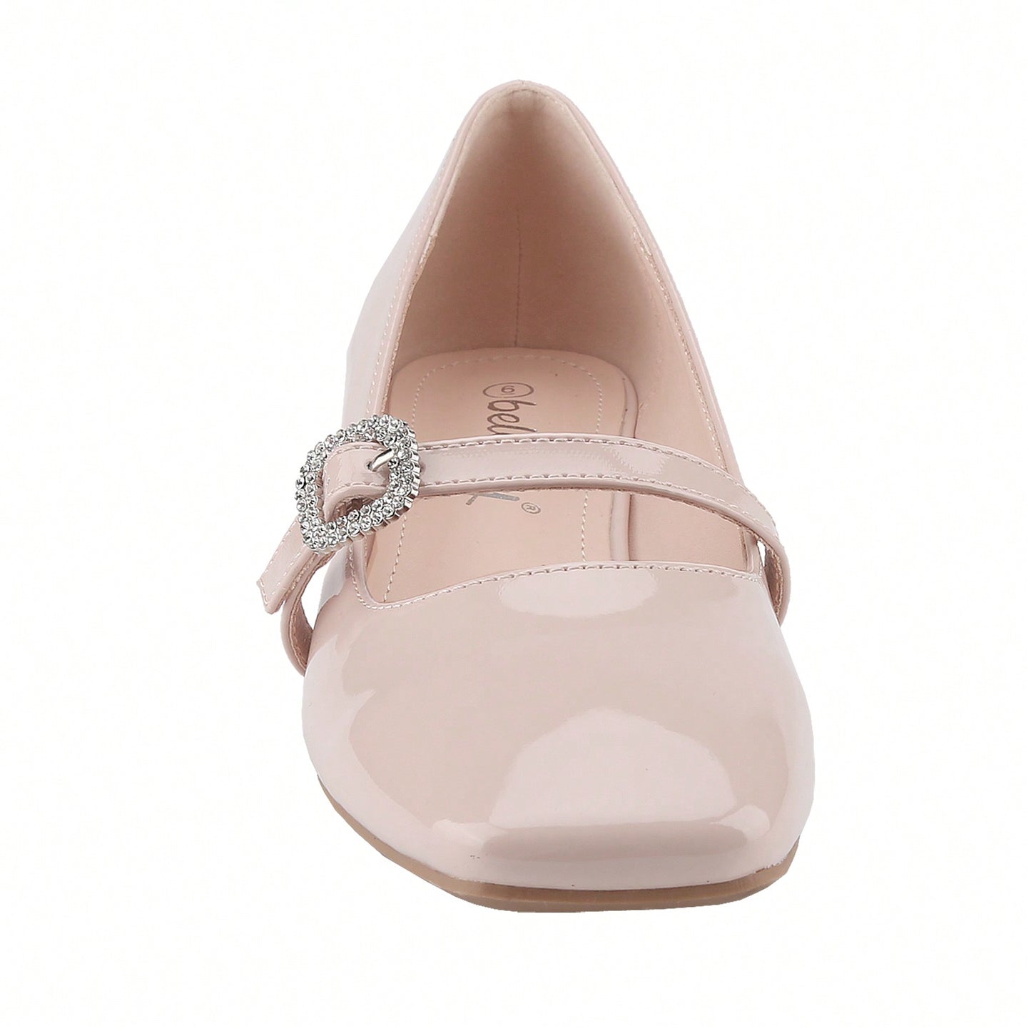 Women's Ankle Buckle Strap Pumps Block Mid Heels Soft Comfort Mary Jane Shoes