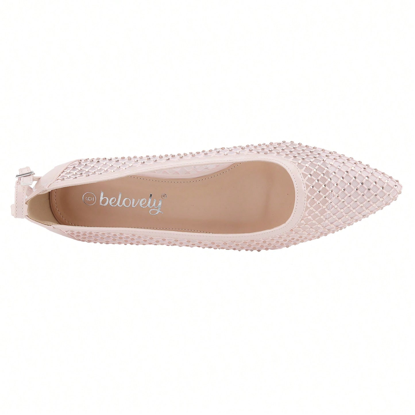 Women's Pointed Toe Ballet Flats Slip On Mesh Flats