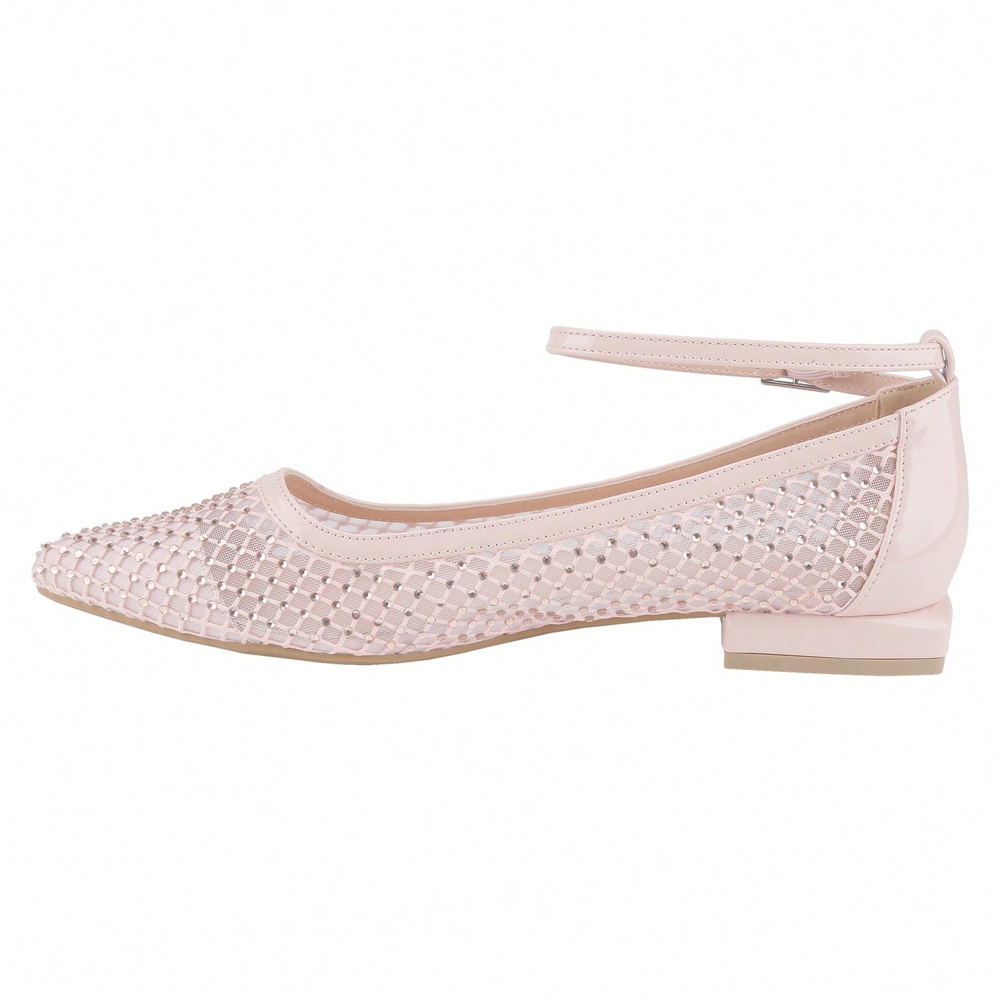 Women's Pointed Toe Ballet Flats Slip On Mesh Flats