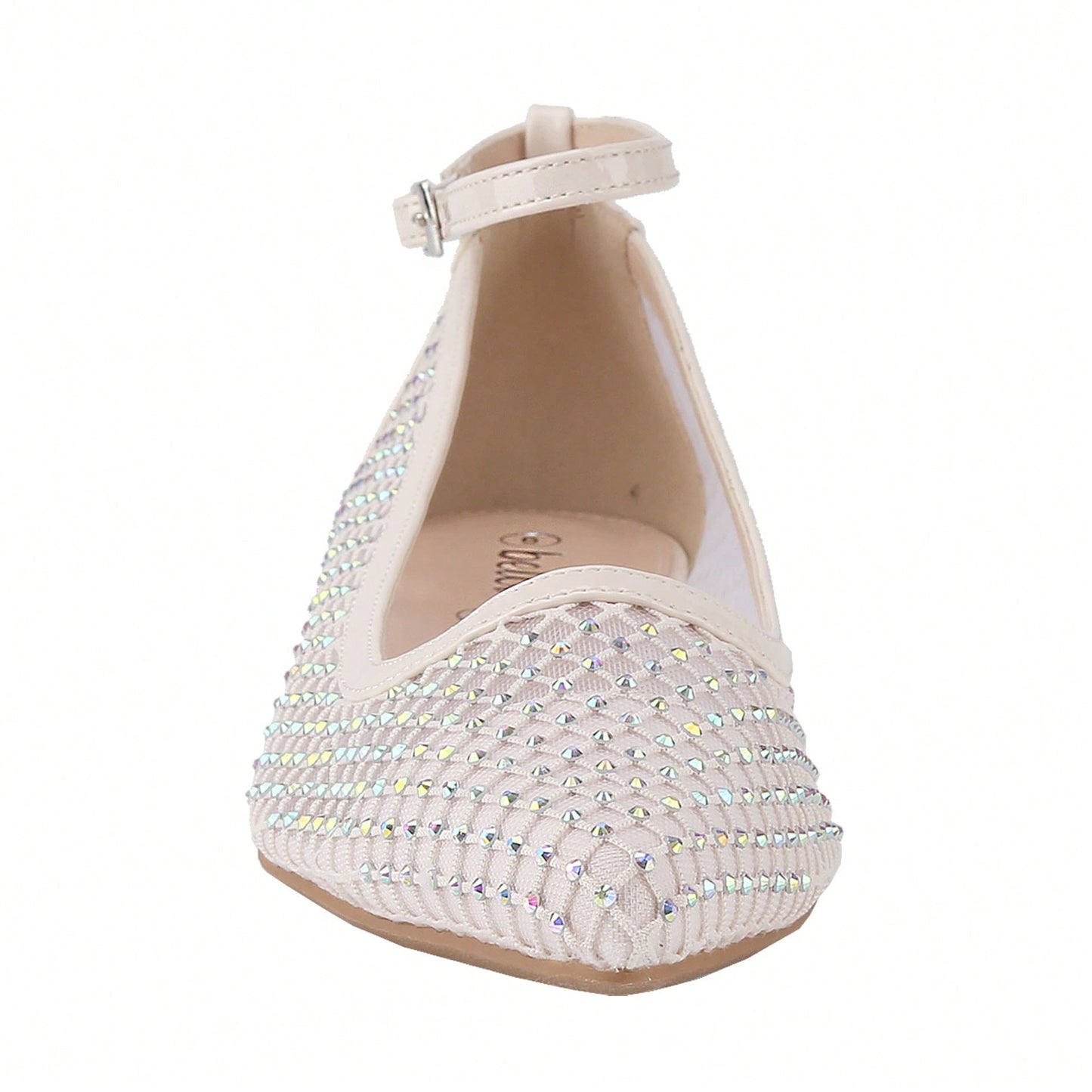 Women's Pointed Toe Ballet Flats Slip On Mesh Flats