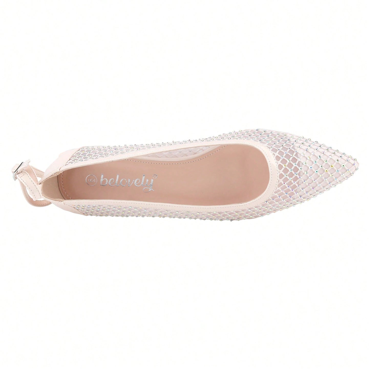 Women's Pointed Toe Ballet Flats Slip On Mesh Flats